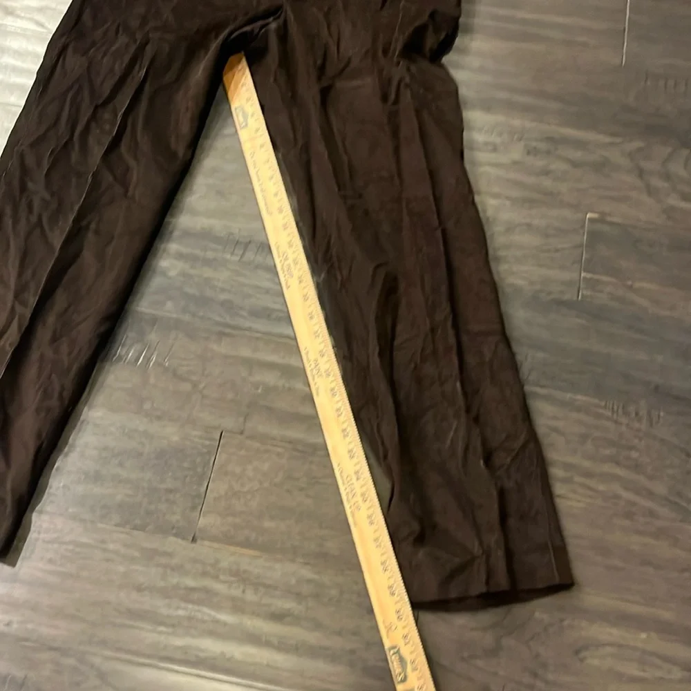 Lauren Ralph Lauren Dewhurst Flat Front Corduroy Pants Dark brown new Mens 36x32